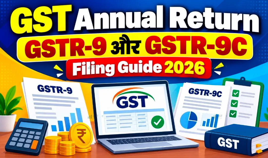 GST Annual Return GSTR-9 और GSTR-9C Filing Guide 2026